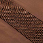 Σετ 2τμχ Μαξιλαροθήκες Hauz Vegan Silk Collection 52X92 Cinnamon